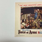 1951 Force Of Arms Original 11x14 Lobby Card William Holden Nancy Olson
