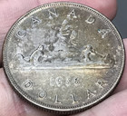 1936 Canada  1 George V  800 Silver Dollar
