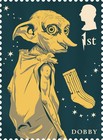 Harry Potter Dobby Stamps Fan Sheet From Royal Mail