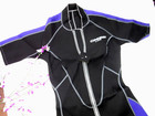 Women s Cressi Neoprene Lido Shorty Wetsuit   Black  Purple L   4   Nwot