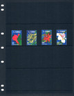  7 50 Scott Value - 1995 Gambia Flowers West African Cv Mnh Nh Um