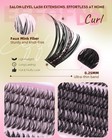 30d 40d 50d 60d Lash Clusters 560pcs Wispy Individual Lashes