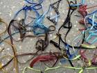Huge Lot Breyer Horse Traditional Accessories Nylon Colorful Halters   Leads  2