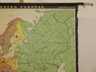 Europe States Politically Brd Ddr 1964 Small School Wall Map Wall Map 103x93cm