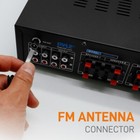 Pyle Bluetooth 6ch 600w Home Audio Amplifier Receiver Pta66bt