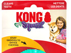 Kong Dental Squeezz Ball Medium Treat Stuffable Teeth Cleaning Dog Chew Toy 2 5 