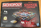 Monopoly Stranger Things Edition Board Game - Box Opened  Brand New Contents