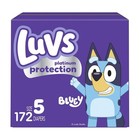 Diapers Size 5 172 Count Bluey Platinum Protection Baby Diaper