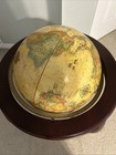 Vintage 16  Replogle World Globe Classic Series In Wood Stand