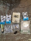 Mixed Lot Of Beading Supplies Needles  Beads  Reamer  Wire  Silk And More
