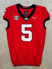 2025 Noah Thomas Georgia Bulldogs Game Used Jersey