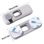 2pcs Fridge Locks Child Safety Refrigerator Freezer Door Latch Baby Proof Usa