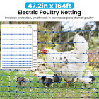 Electric Poultry Netting  47 2  H X 164 l Electric Chicken Fence  Portable Chick