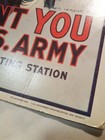 Rpi 223 March 1974 Flagg Recruitment Poster Advertising  i Want You  For Us Army