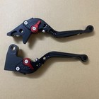 Black Adjustable Clutch   Brake Levers For Triumph Trident 660   More