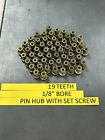 Qty 1 Monogram Revell Crown Gear For Slot Car Axle 48 Pitch 19 Teeth 1 8    Bore