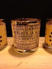 Vintage Bicentennial 1776-1976 Liberty Bell Whiskey Low Ball Glasses  set Of 4 