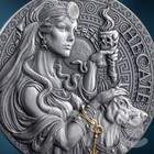 Hecate The Great Greek Mythology 2 Oz Antique Finish Silver Coin Cameroon 2025