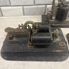 Vtg Antique Telegraph Parts Lot  Wu Tel Co Sounder And 2 W u t Morse Relay