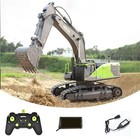 Huina 1593 Toys 2 4g Remote Control 22ch 1 14 Rc Excavator Car Model Battery