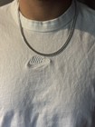 Solid 925 Sterling Silver Men s Miami Cuban Link Chain Necklace 5mm 22  35 4 G