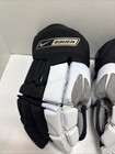 Nike Bauer Supreme 70 Ice   Roller Hockey Black Gloves - Size Senior 14   36cm 