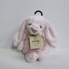 Snug Light Pink Bunny Plush Soft Baby Toy Stuffed Animal Lovey 12  Medium