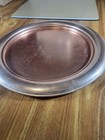Vintage Cake Carrier West Bend Copper Tone Aluminum Covered Plate Server