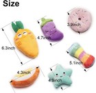 Funny Dog Pet Toy Puppy Chew Squeaker Plush Play Toys Mushroom Relieve Stress