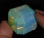 Green Opal Cube Welo Australian Certified Untreated Natural 115  Ct Gemstone