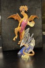 Guardian Of The Fortress Michael Whelan No 556 750 Franklin Mint Dragon Figure