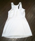 Fabletics White Racerback Athletic Tennis Dress Medium