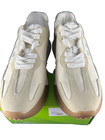Sam Edelman Langley White Suede Lace Up Women Sneakers New In Box