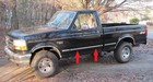 Pickup Truck Side Body Trim Molding For Ford F150 F250 F350 1992-1996 Bronco 24 