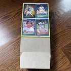 1986 Donruss Baseball Card Display Wax Box Empty Lot 16
