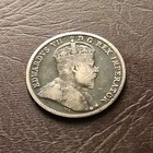1910 Canada 5 Cent Edward Vii Canadian Silver Five Cent Coin