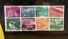Vintage Stamps Israel Commeratives 1940s-1980s Lot Of 8