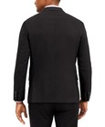 Kenneth Cole Reaction Mens Slim Fit 2 Piece Suit 40 R   33 Waist Black Stretch