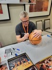 Maris Valainis Jimmy Chitwood Signed Basketball Hoosiers Hackman Hopper