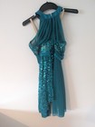 Revolution Dance Costume Sequin  Dress Girl Size S m Tap Jazz Ballet 