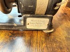 Antique Wilcox And Gibbs Electric Sewing Machine With Motor And Base Rare
