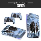 Skin Sticker For Ps4 Ps5 Disc Console Wireless Controller Protective Vinyl Decal