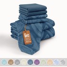 Deep Pocket 6 Piece Bed Sheets Set 1800 Series Luxury Comfort Paisley Sheet Set