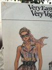 Vintage Vogue 9205 Dress Sleeveless Sewing Pattern Ladies 6 8 10 Uncut Pockets