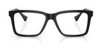Versace Ve 3328 Gb1 Black Plastic Rectangle Eyeglasses 56mm