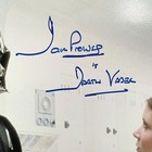 Dave Prowse Signed  darth Vader  11x14 Photo Star Wars Autograph   Bas Beckett