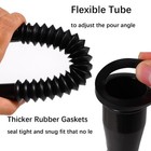 Gas Can Spout Replacement With Flexible Nozzle Super Long 11 8 Inch Gaskets V   