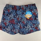 Columbia Womens Super Backcast Water Shorts Medium Upf 50 Hiking Patriotic New