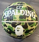 Bape Spalding Basketball Green Camo Bathing Ape Authentic Never Used Accessories