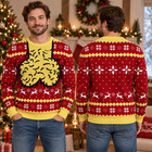Dicky Meme Ugly Funny Christmas Red Sweater Ugly Christmas Sweater Dirty Ugly